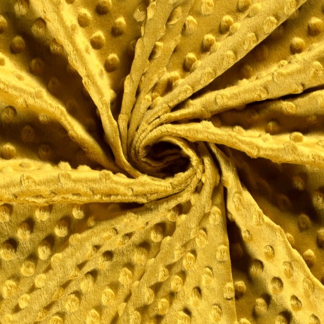 Minky Fabric - Mustard 350 g