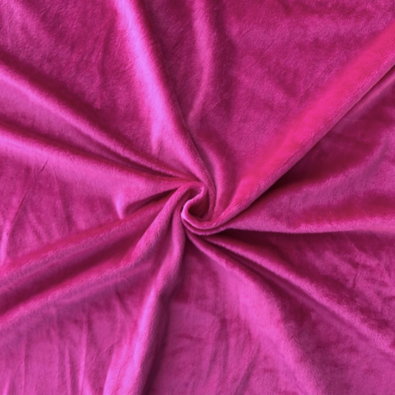Silky Minky Dot Fabric by EZ Fabric Bright Purple