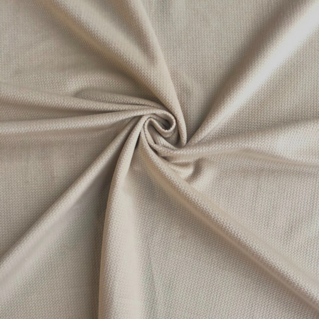 Velvet Fabric - Sand