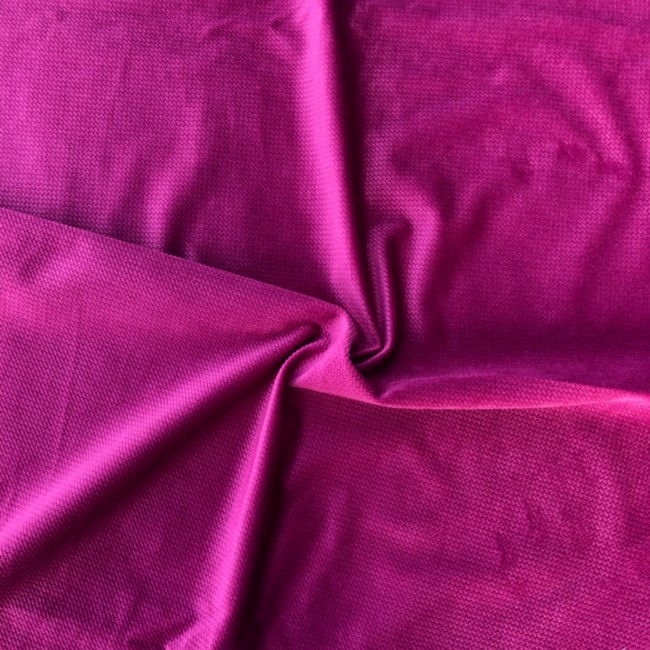 Velvet Fabric - Burgundy