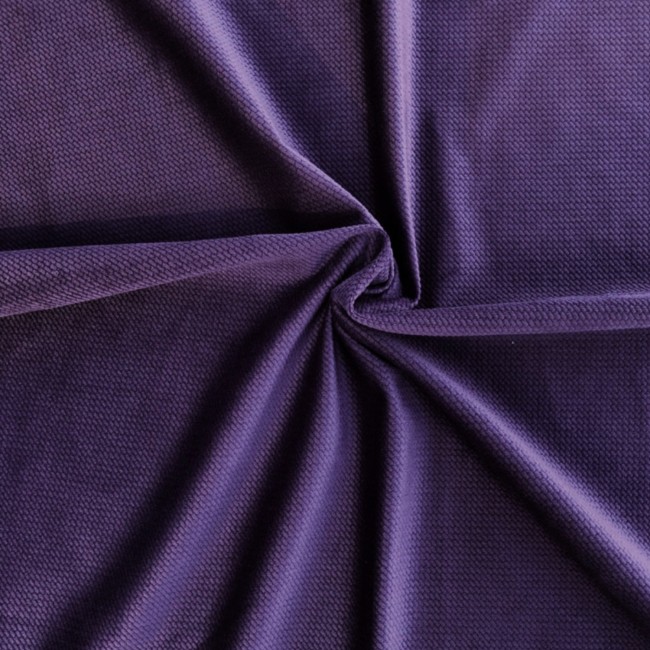 Velvet Fabric - Dark Violet