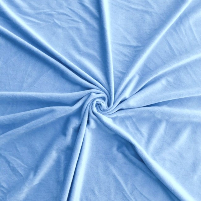 Minky Fabric Smooth - Blue