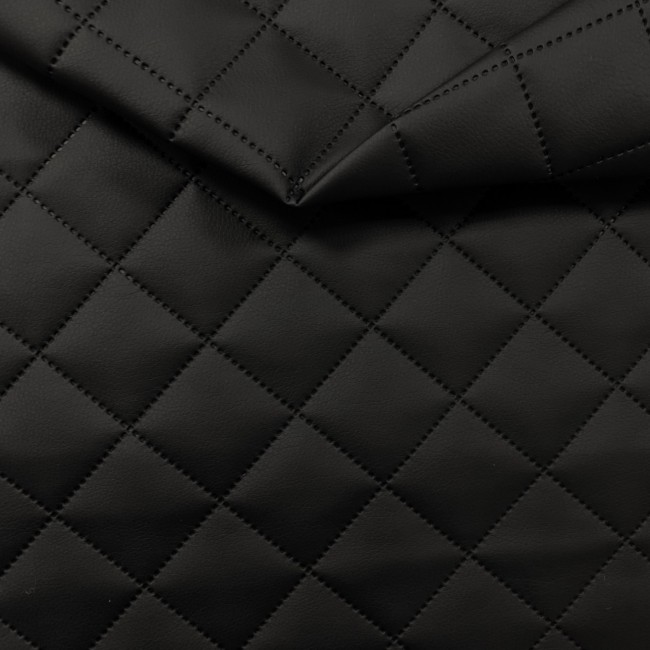 Upholstery Fabric Quilted PU Leather...