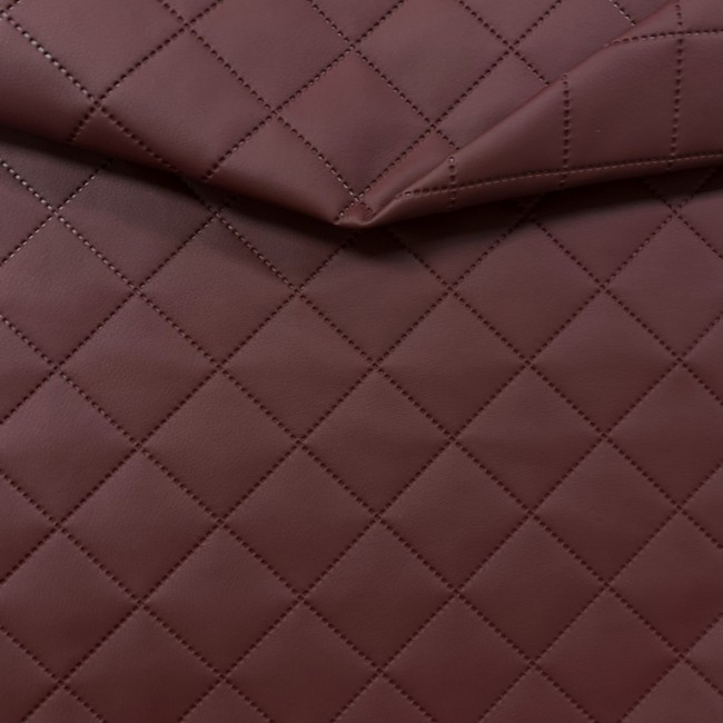 Upholstery Fabric Quilted PU Leather...
