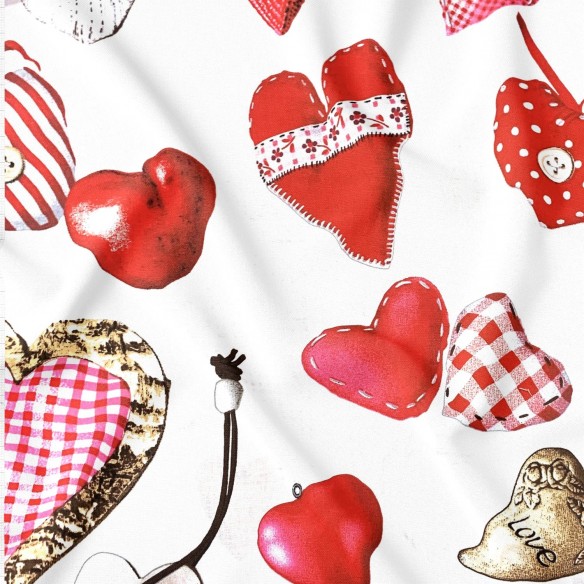 Cotton Fabric - Valentine's day