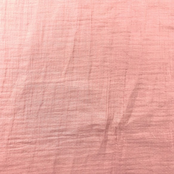 Cotton Muslin Double Gauze - Pink
