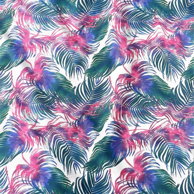 Cotton Fabric - Palm Leaves Monstera