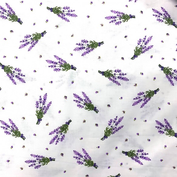 Cotton Fabric 220 cm - Lavender