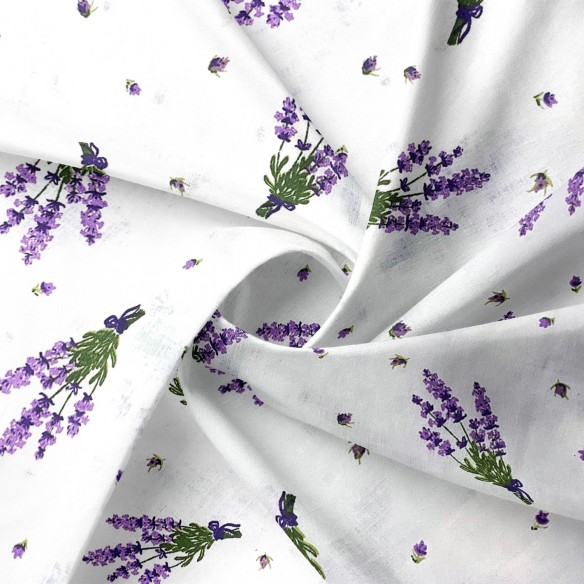 Cotton Fabric 220 cm - Lavender