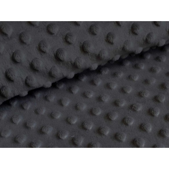 Minky Fabric - Graphite 350 g