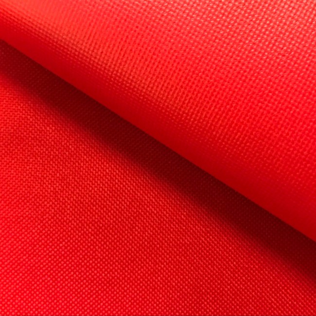 Vode odolná tkanina Codura PVC FLAT 600D - červená