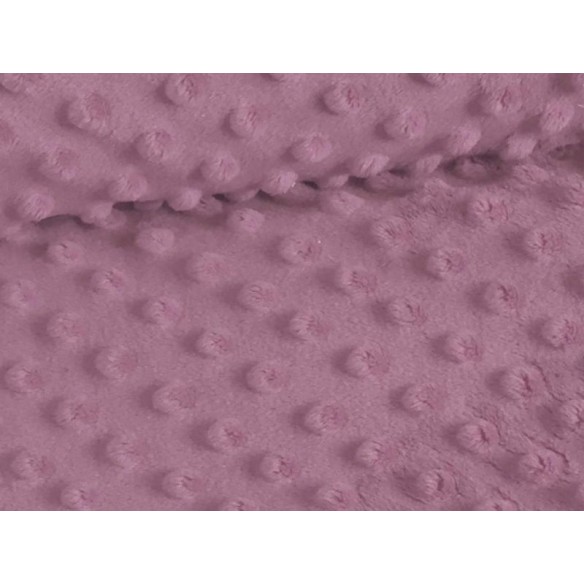 Minky Fabric - Retro Dirty Pink 350 g