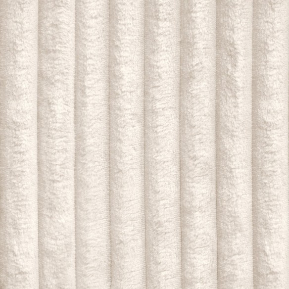 Upholstery Fabric TILIA Velour - Ecru