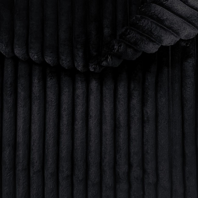 Upholstery Fabric TILIA Velour - Black