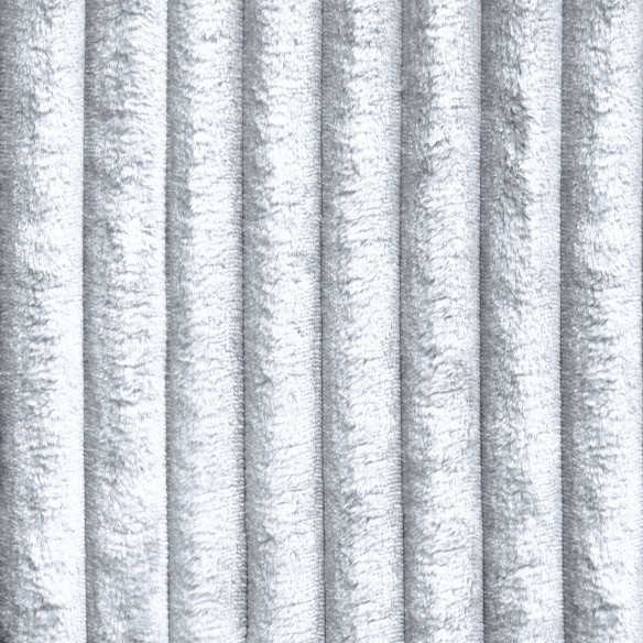 Upholstery Fabric TILIA Velour - Light Gray