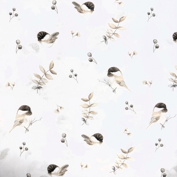 Cotton Fabric - Sparrow
