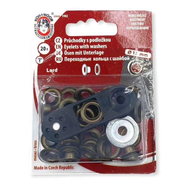 Eyelets with washers 7 - 13 mm -...