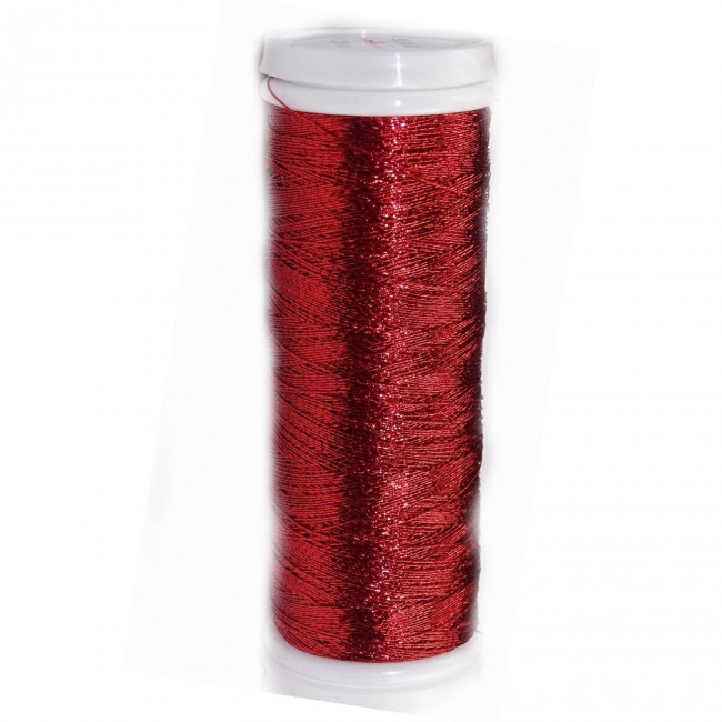 SILVA 40N Metallised Threads 250 m - Red