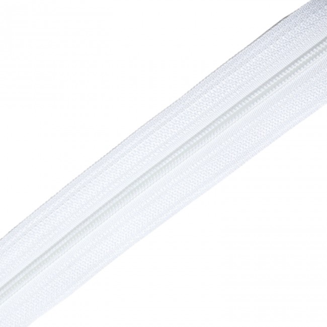 Ritsband - Wit 3 cm