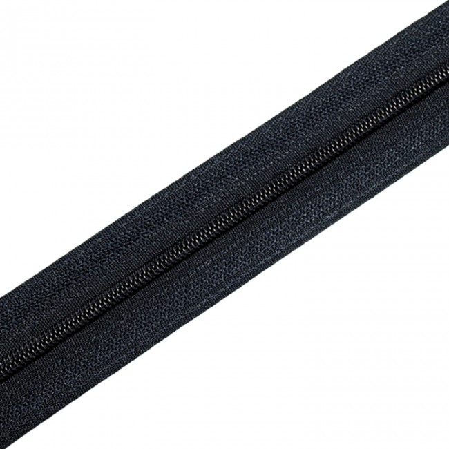 Páska na zips - čierna 3 cm