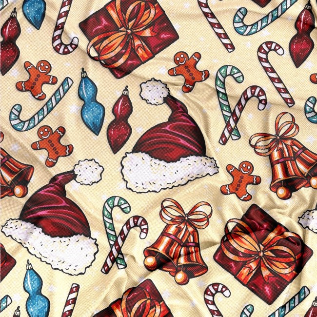 Water Resistant Christmas Fabric...