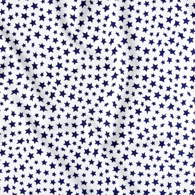 Cotton Fabric - Mini Constellation, Navy Blue