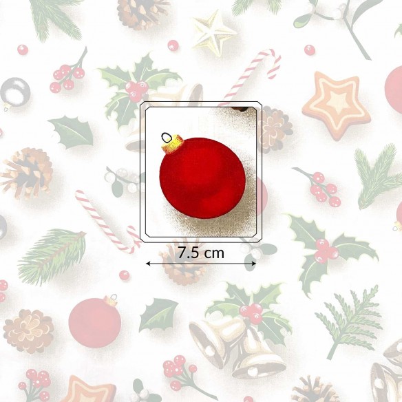 Cotton Fabric - Christmas Tree Gadgets