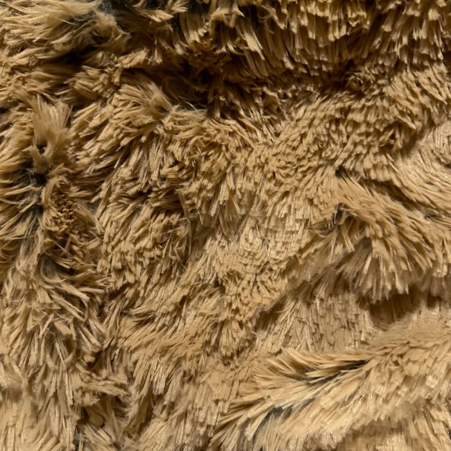 Knitted Fabric - Cappucino Shaggy