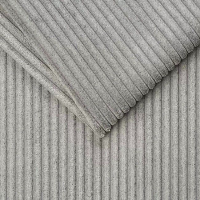 Upholstery Fabric LINCOLN Velour - Light Gray
