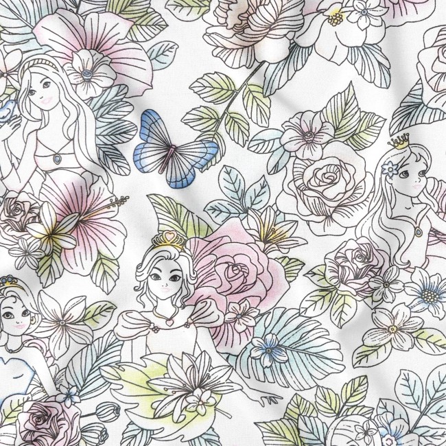 Cotton Fabric - Princess