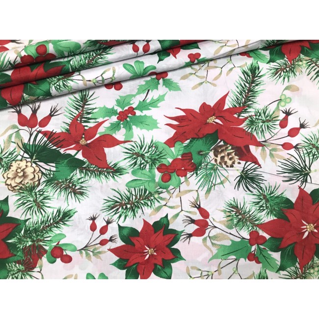 Cotton Fabric - Christmas Bethlehem Star
