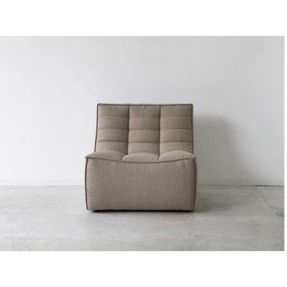 Upholstery Fabric Hugo - Brown-Grey