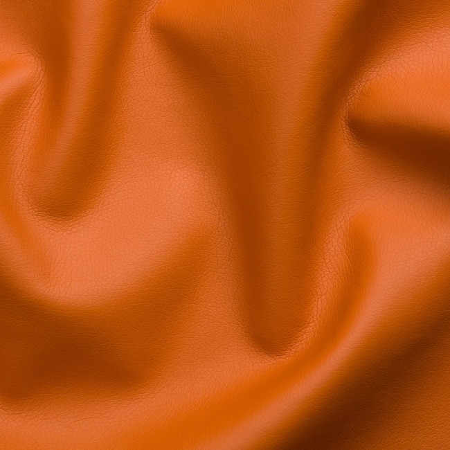 Potahová látka PU kůže - oranžová