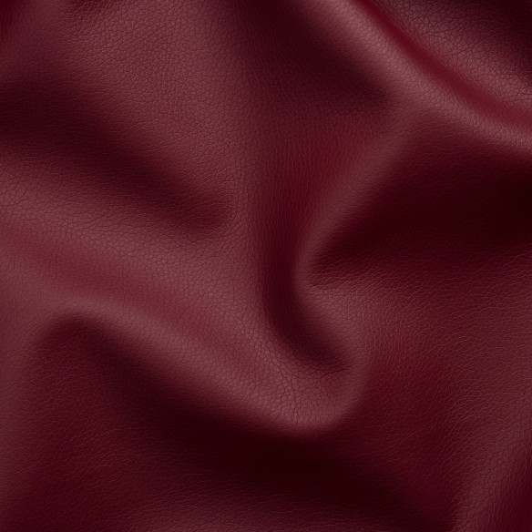 Upholstery Fabric PU Leather - Maroon