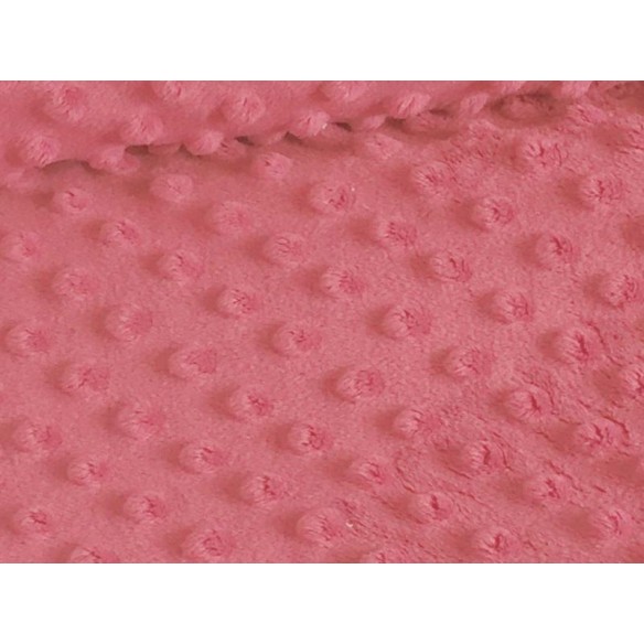 Minky Fabric - Coral 350 g
