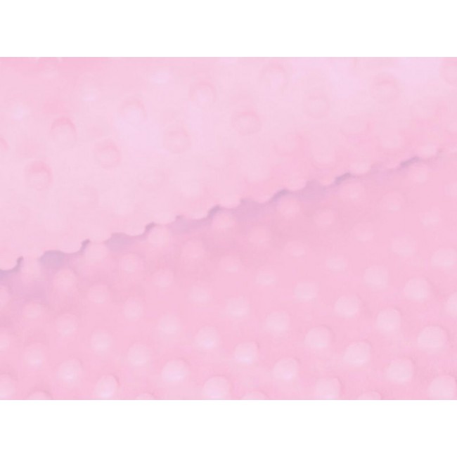 Minky Fabric - Light Pink 350 g