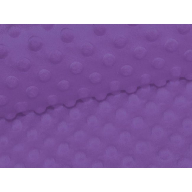 Minky Fabric - Dark Violet 350 g