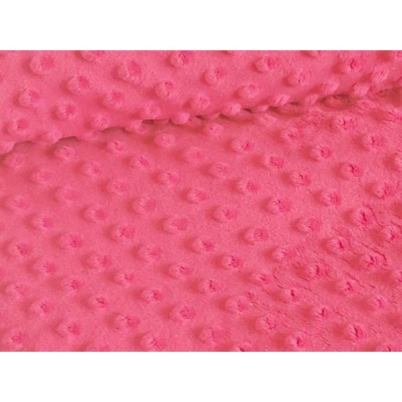 Minky Fabric - Candy Pink 350 g