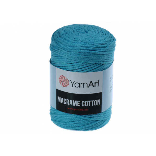 YarnArt Macrame Cotton 2 mm 225 RM - Turquoise 763
