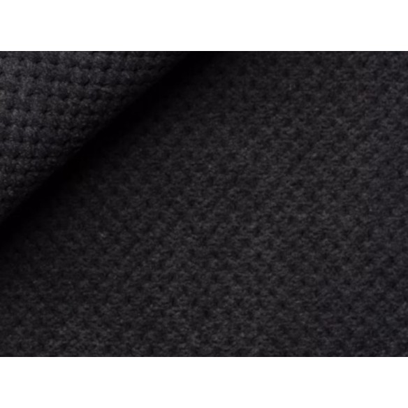 Upholstery Fabric Dot Velour - Black