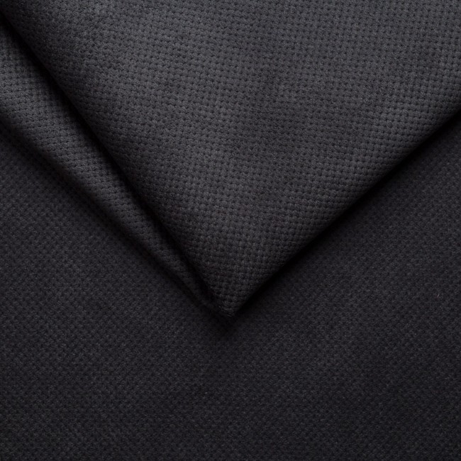 Upholstery Fabric Dot Velour - Black