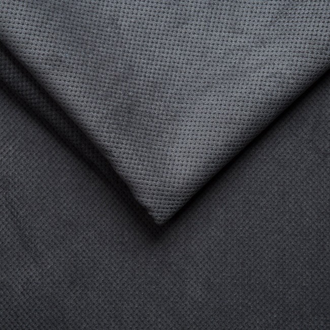 Upholstery Fabric Dot Velour - Dark Gray
