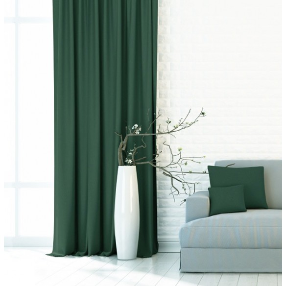 Upholstery Fabric Swing Velour - Bottle Green