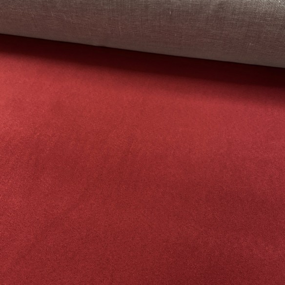 Upholstery Fabric Nubuck - Red