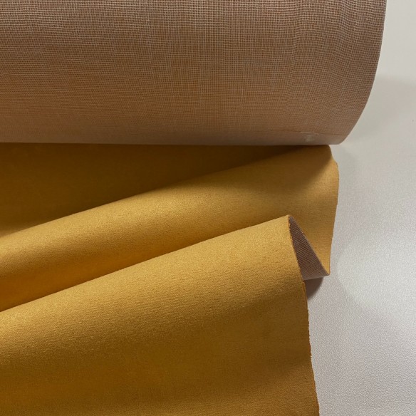 Upholstery Fabric Nubuck - Yellow