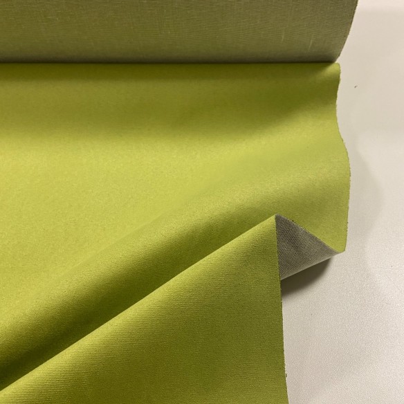 Upholstery Fabric Nubuck - Apple Green