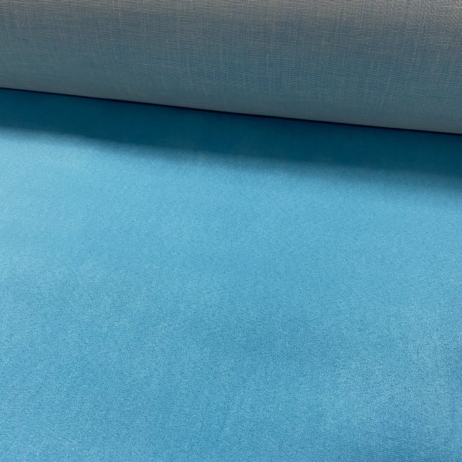 Upholstery Fabric Nubuck - Turquoise