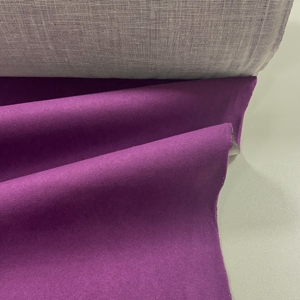 Upholstery Fabric Nubuck - Violet