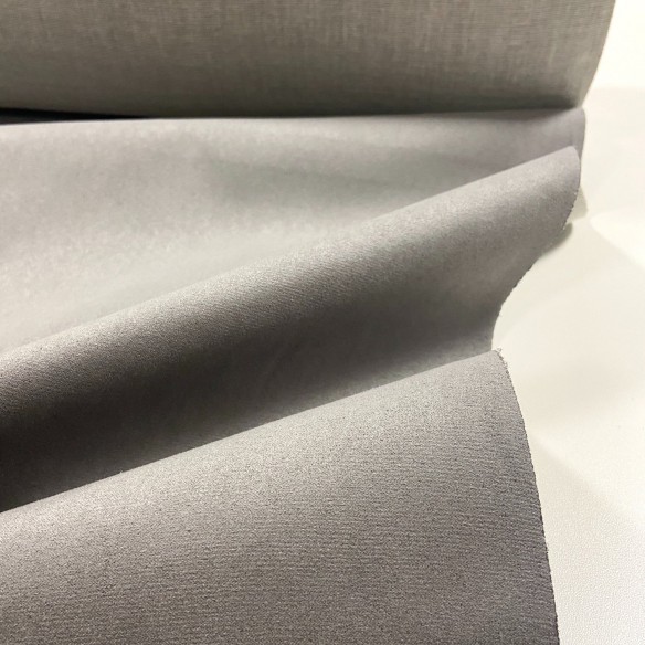 Upholstery Fabric Nubuck - Light Gray
