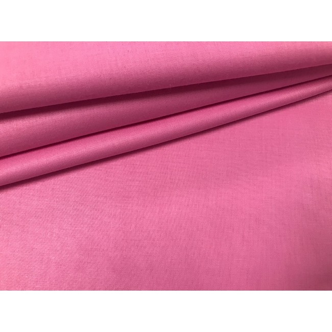 Cotton Fabric - Mono Barbie Pink